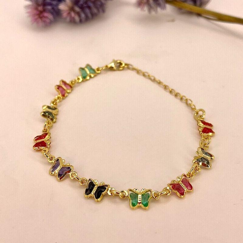 PULSEIRA  INFANTIL BORBOLETAS