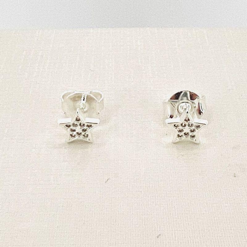 BRINCO ESTRELA ZIRCONIA