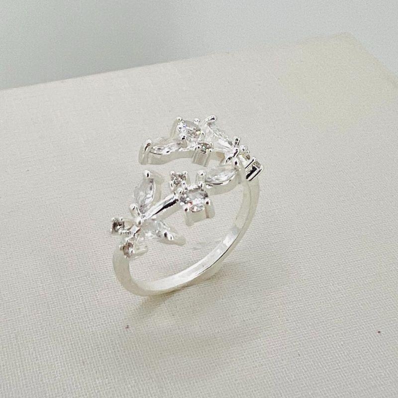 ANEL FOLHAS ZIRCONIA