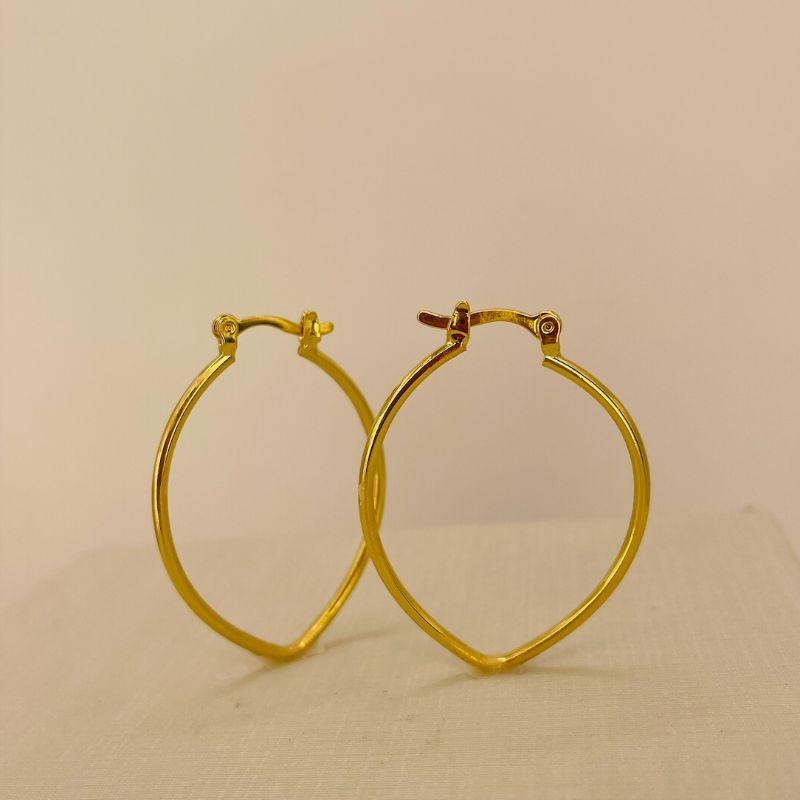 ARGOLA FIO OVAL FECHO ITALIANO