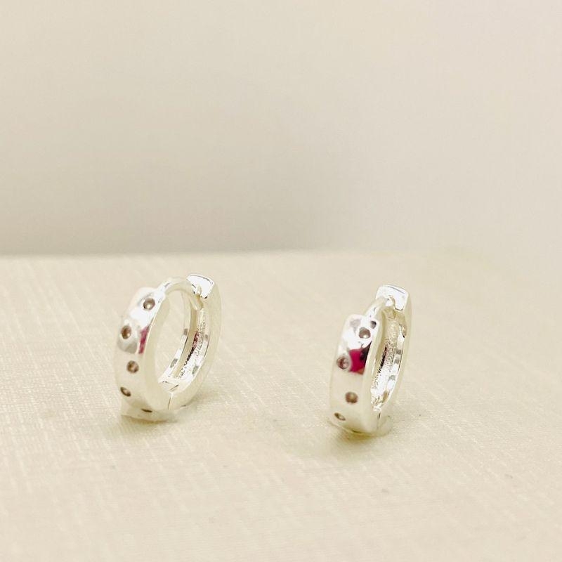 ARGOLA PONTOS DE LUZ ZIRCONIA