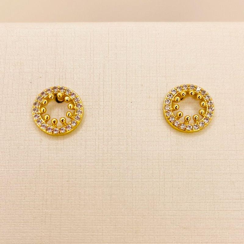 BRINCO CIRCULAR ZIRCONIA