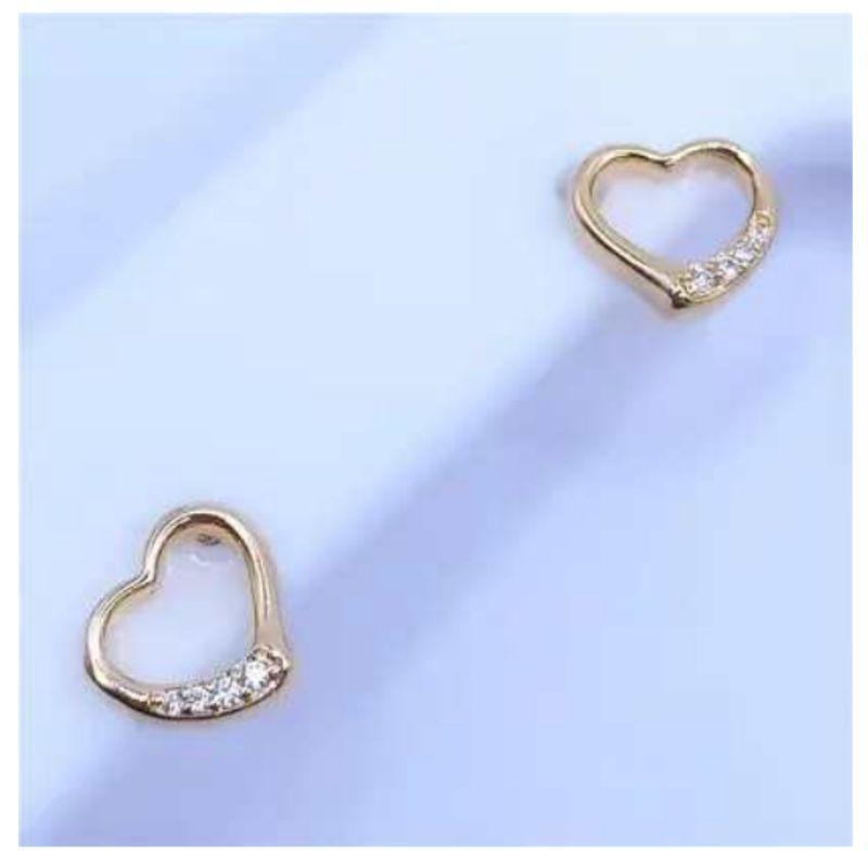 BRINCO CORACAO CANTO ZIRCONIA