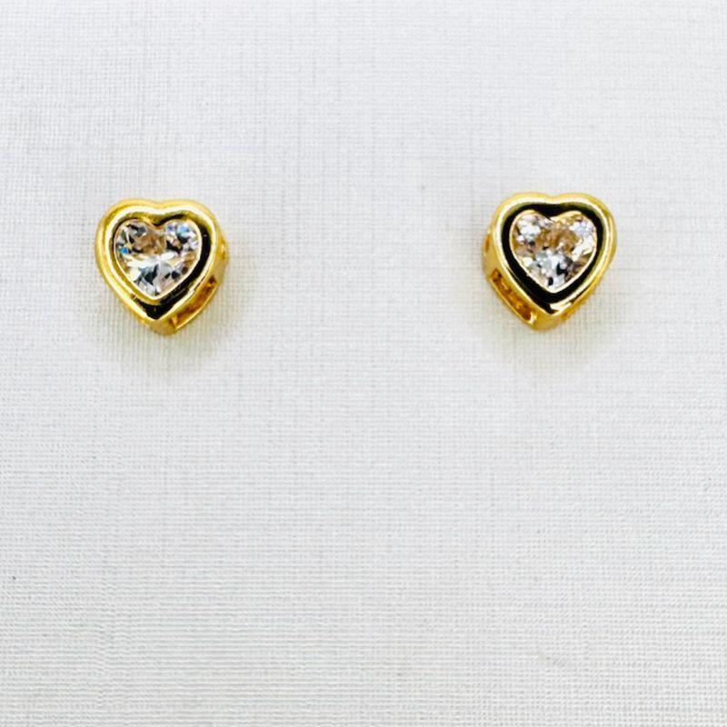 BRINCO CORACAO ZIRCONIA