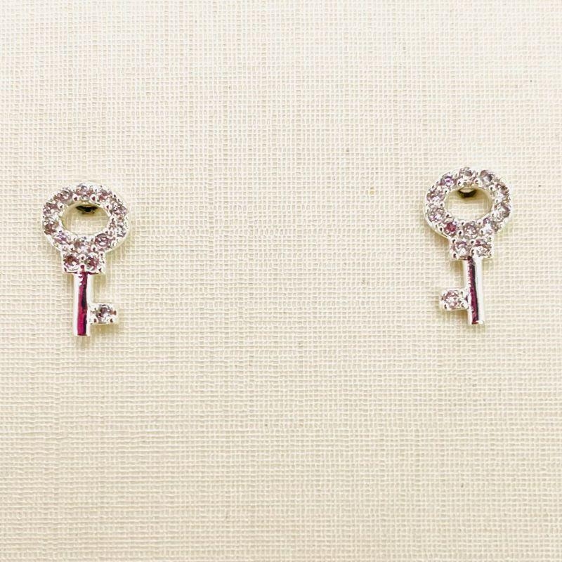 BRINCO MINI CHAVE ZIRCONIA