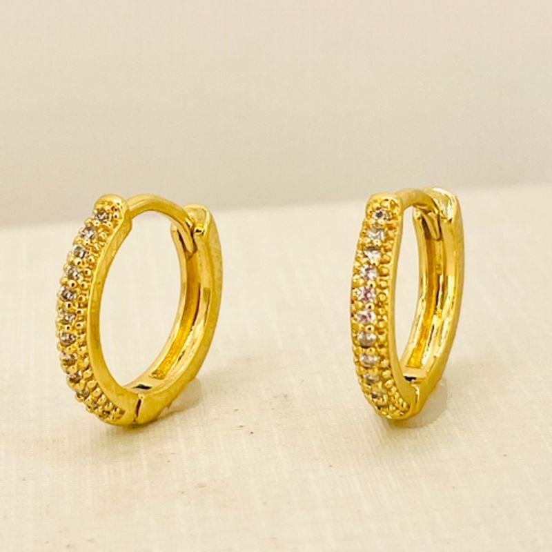 ARGOLA 1 FILEIRA ZIRCONIA