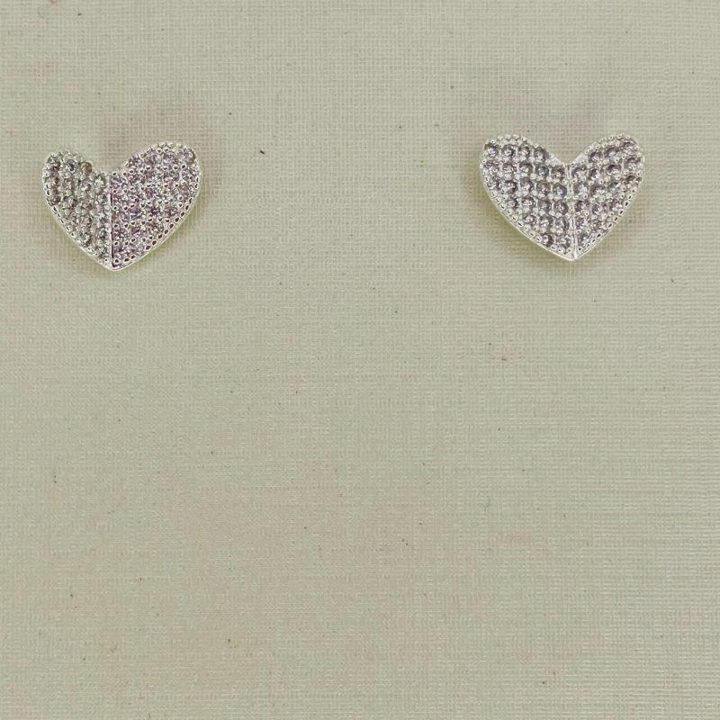 BRINCO CORACAO DOBRADO ZIRCONIA