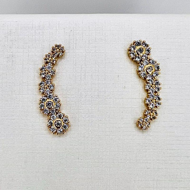 BRINCO EAR CUFF FLORES
