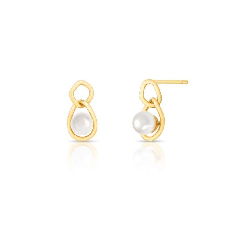 BRINCO PEROLA SHELL ELO