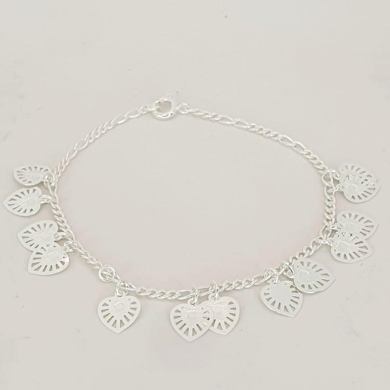 PULSEIRA CORACOES CHAPADOS PENDULO