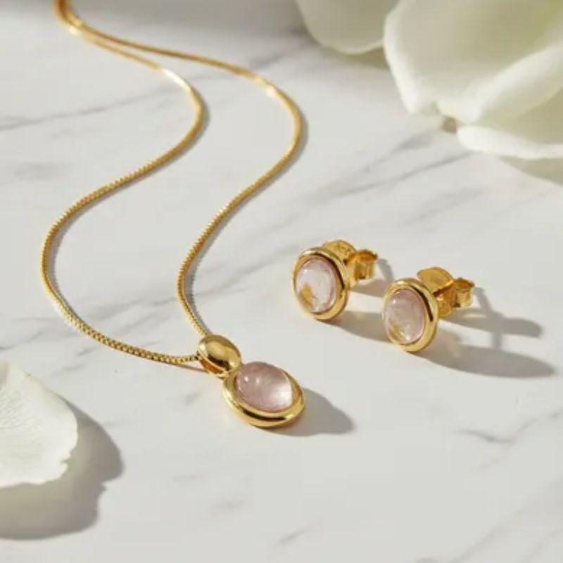 CONJUNTO  QUARTZO ROSA