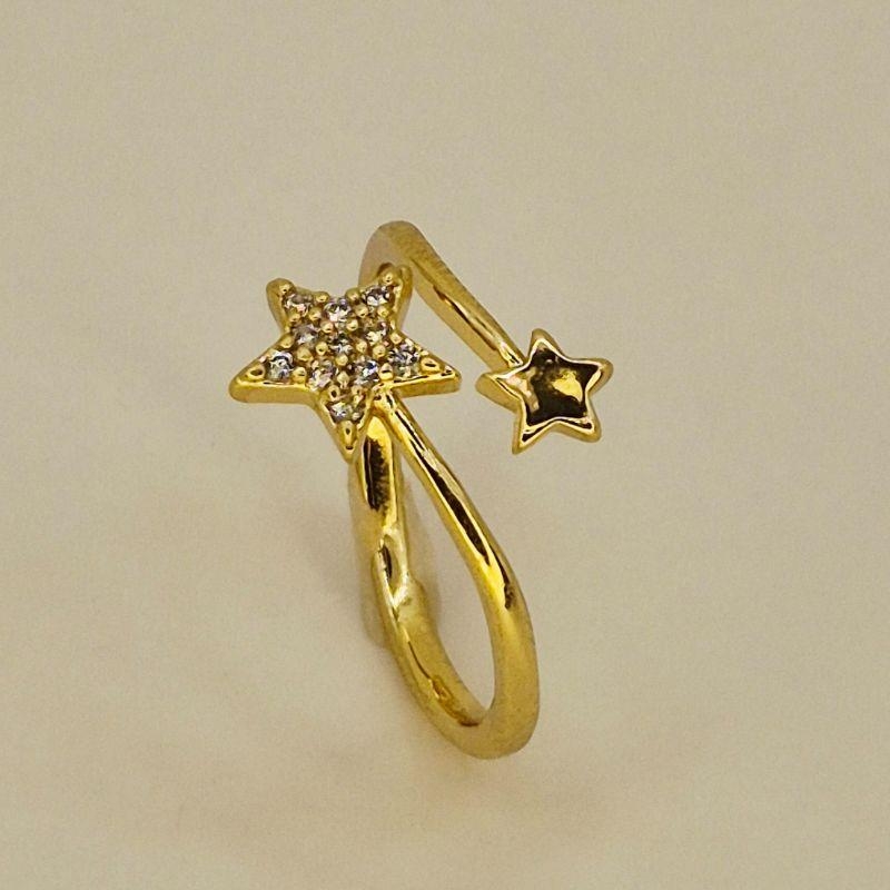 ANEL AJUSTAVEL ESTRELA ZIRCONIA