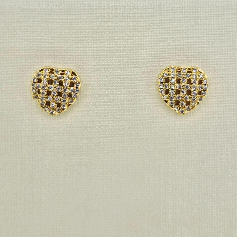 BRINCO CORACAO ZIRCONIA