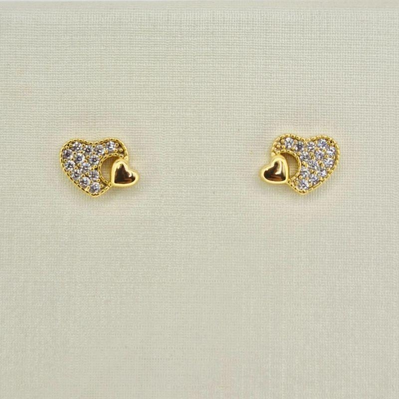 BRINCO CORACAO ZIRCONIA