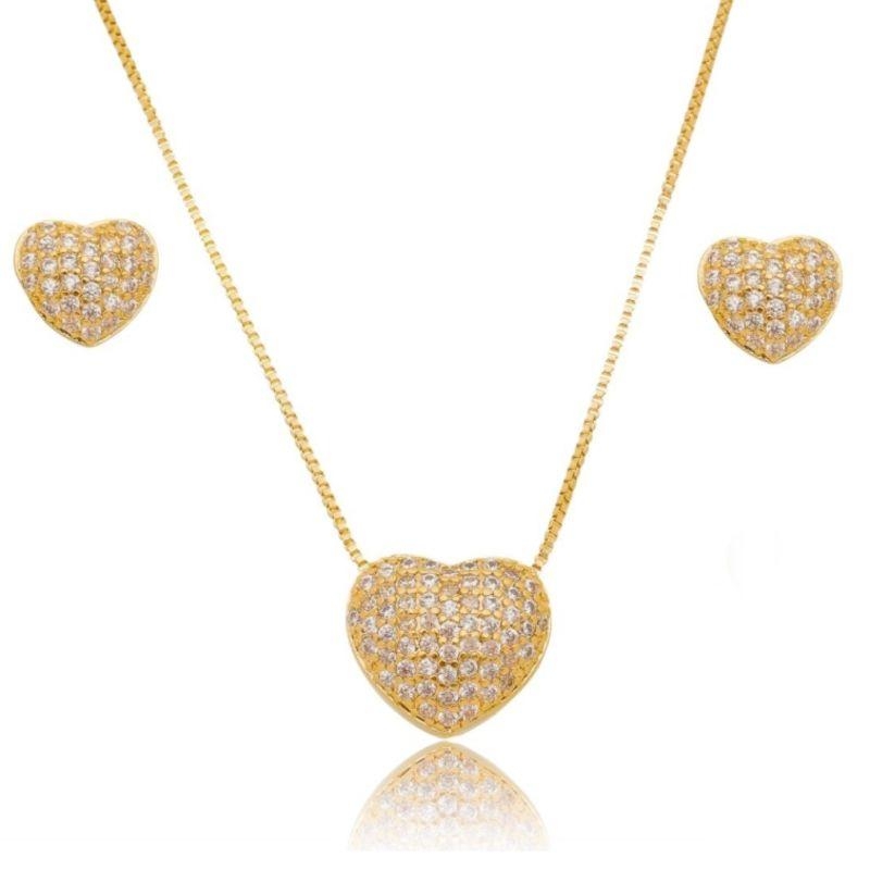 CONJUNTO CORACAO ZIRCONIA