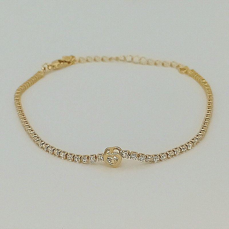 PULSEIRA CRAVEJADA C/ CORACAO PEQUENO