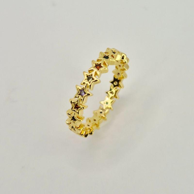 ANEL ESTRELAS COLORIDAS