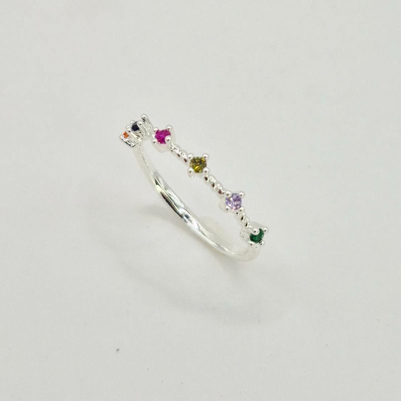 ANEL PEDRAS COLORIDAS