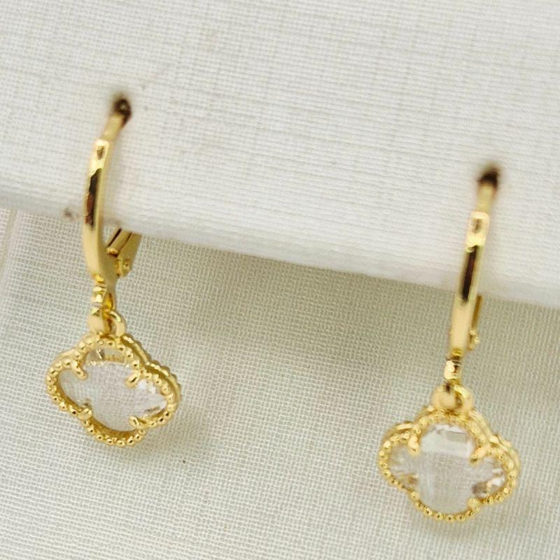 ARGOLA TREVO TRANSLUCIDO