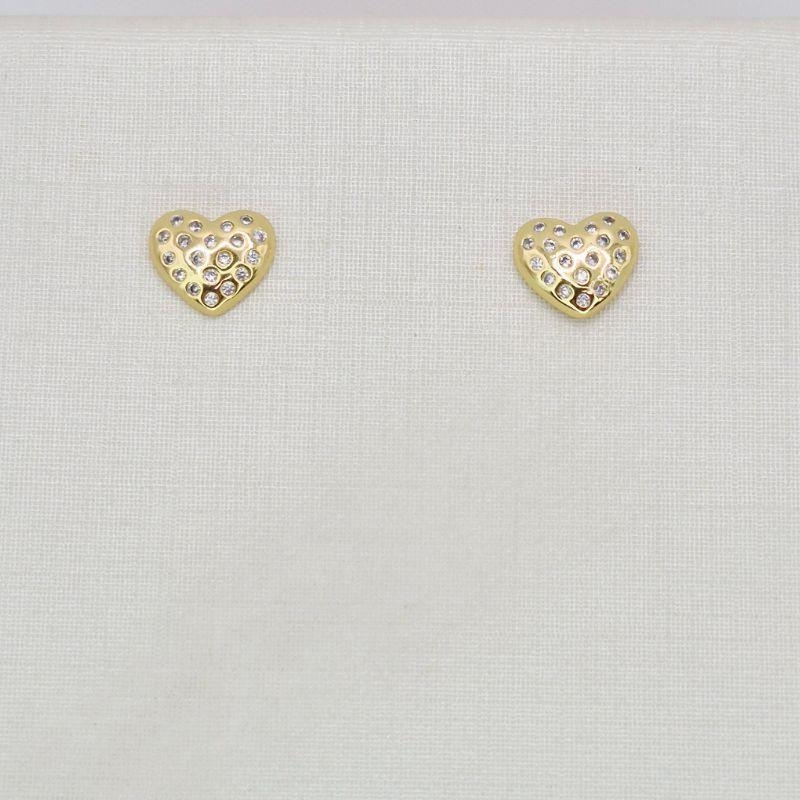 BRINCO CORAÇÃO COM BOLINHAS