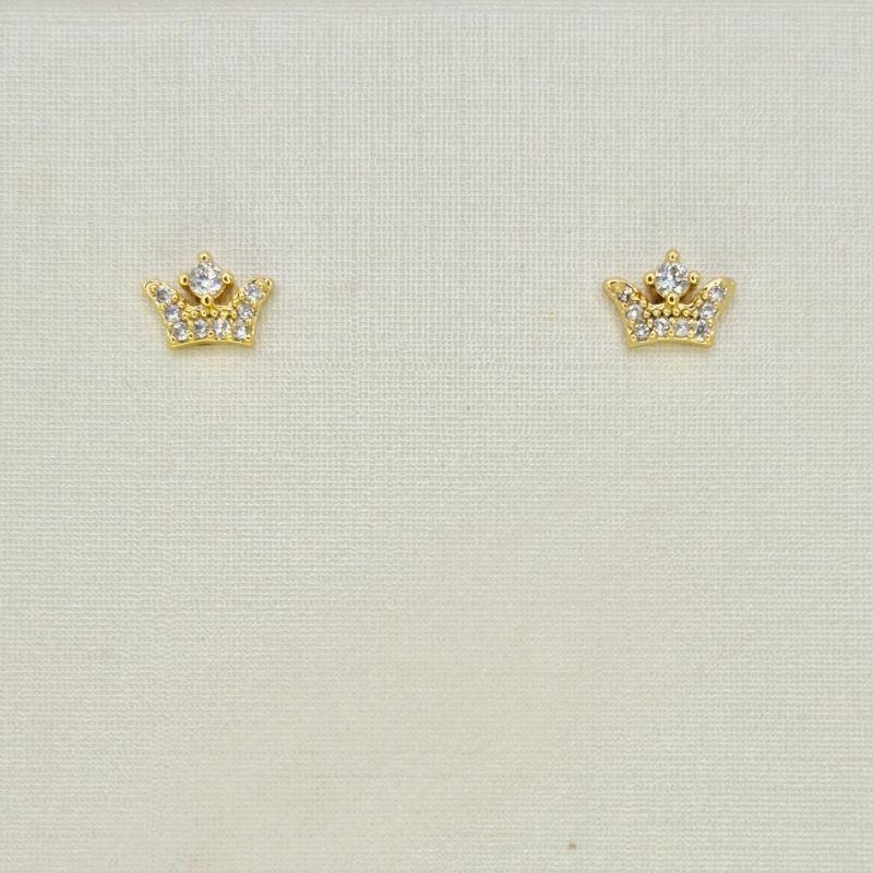 BRINCO COROA CRAVEJADA