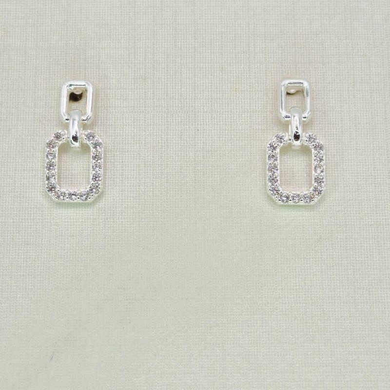 BRINCO ELO DE RETANGULOS