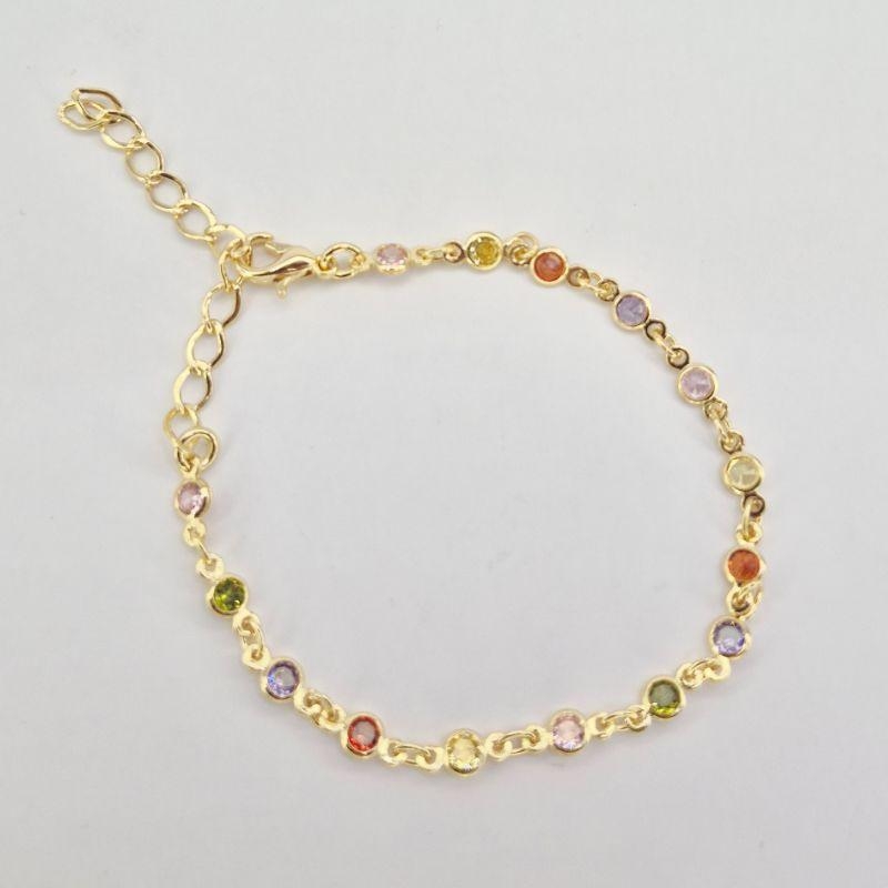 PULSEIRA BOLINHAS COLORIDAS