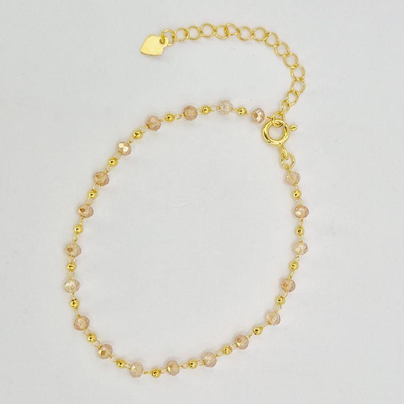 PULSEIRA COM BOLINHAS AMARELAS