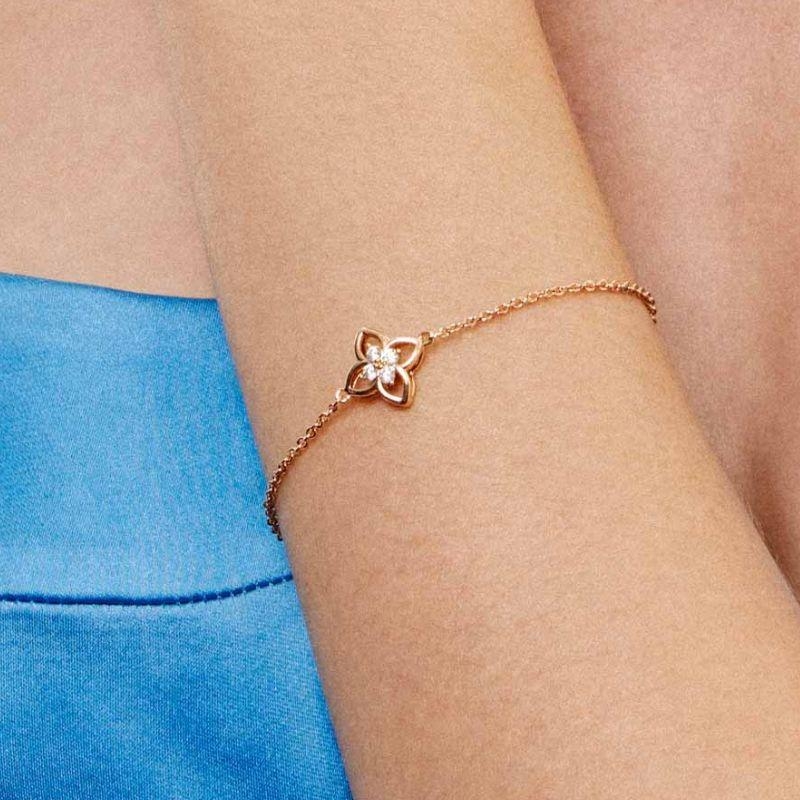 PULSEIRA LEVE ROSE FLOR