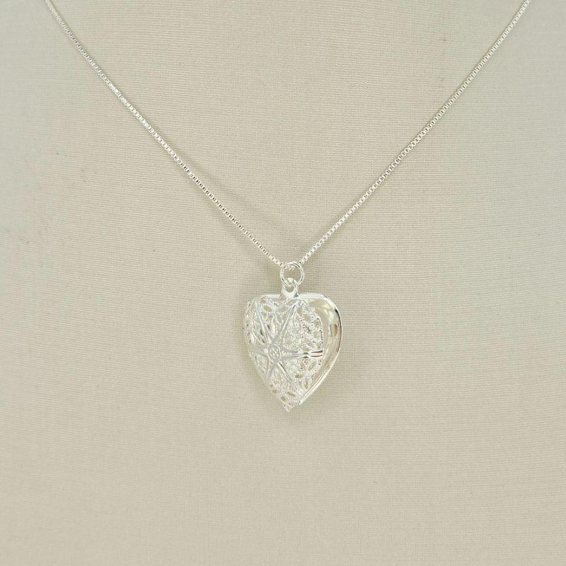 COLAR RELICARIO CORACAO