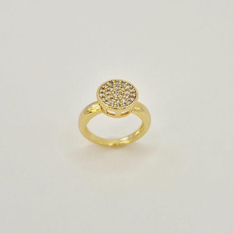 ANEL CIRCULO CRAVEJADO