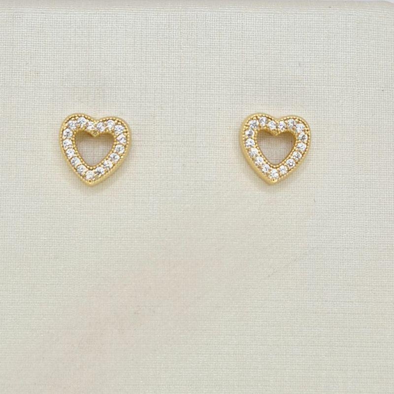 BRINCO CORACAO BORDAS CRAVEJADAS