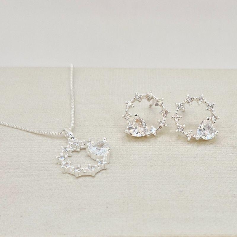 CONJUNTO CIRCULOS COM CORACAO