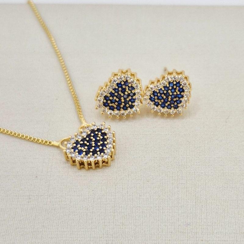 CONJUNTO CORACAO AZUL