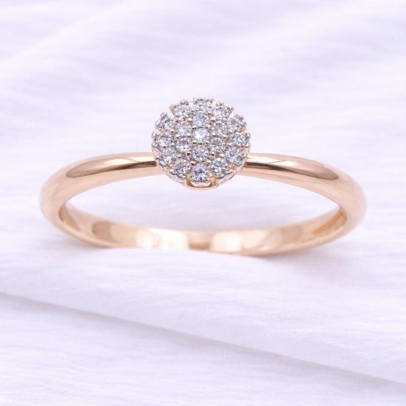 ANEL CIRCULO CRAVEJADO