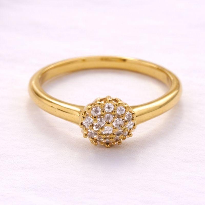 ANEL SOLITARIO CRAVEJADO