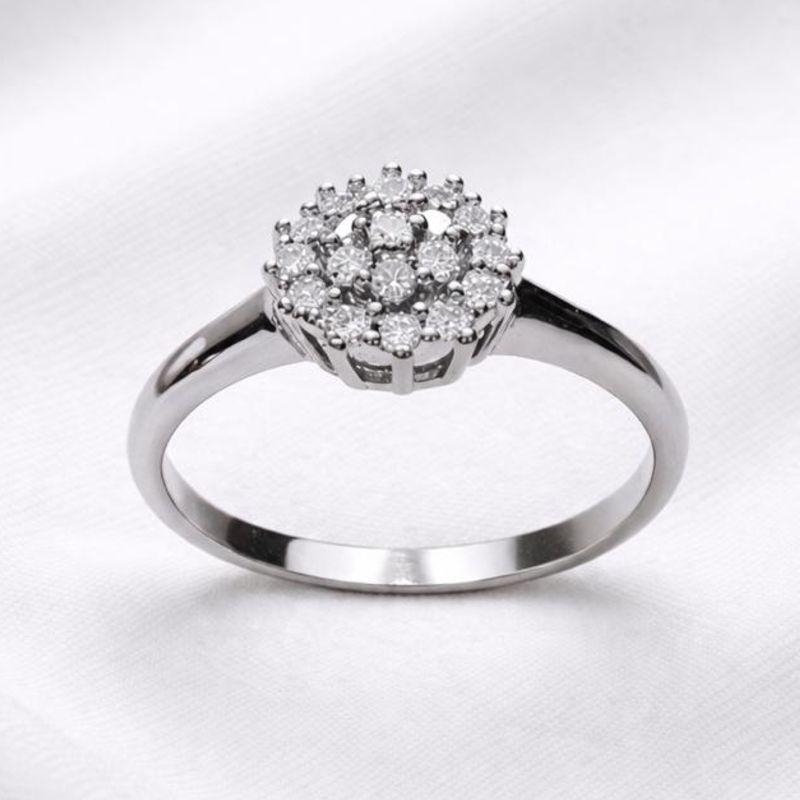 ANEL SOLITARIO CRAVEJADO