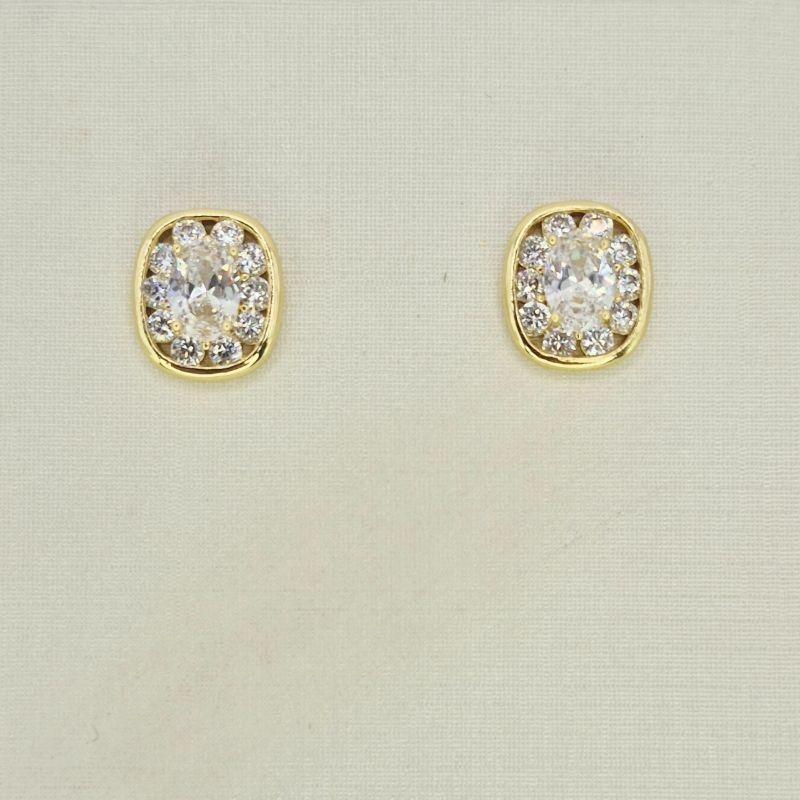 BRINCO OVAL ZIRCONIAS