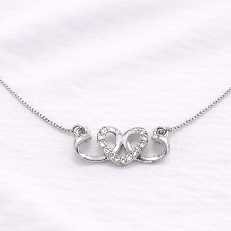 COLAR CORACAO BIPARTIDA