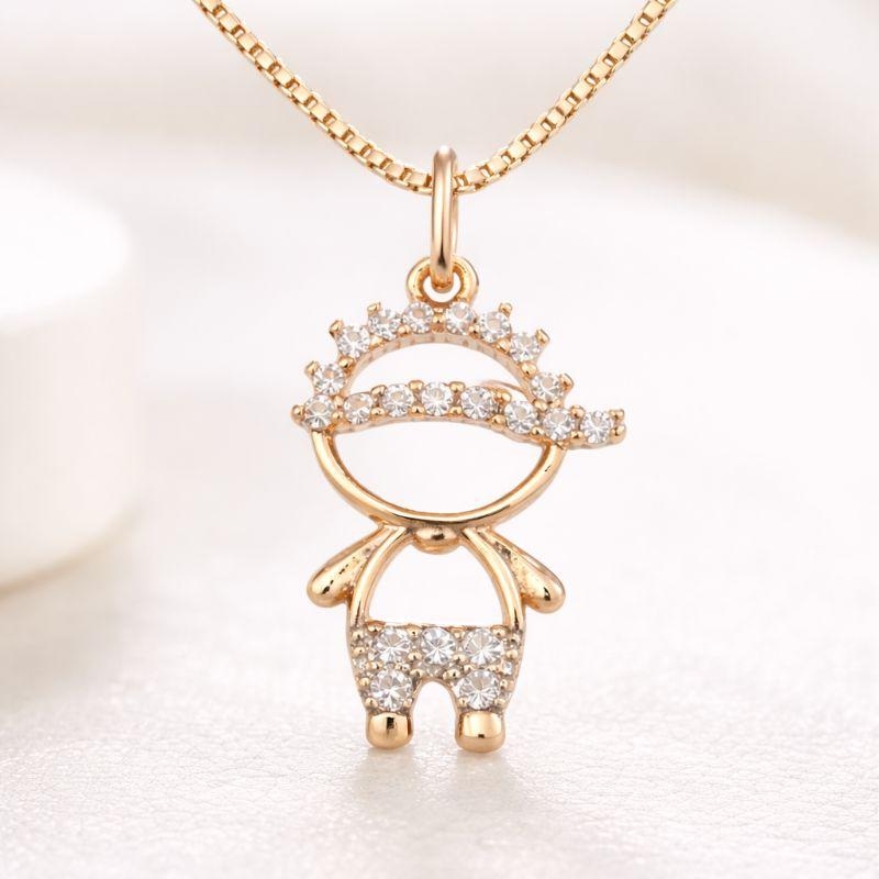 COLAR MENINO ZIRCONIA BONÉ