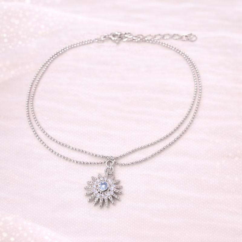 TORNOZELEIRA GIRASSOL CRAVEJADO