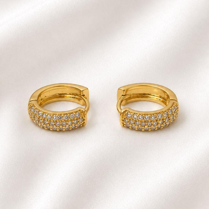 ARGOLA 3 FILEIRAS ZIRCONIA