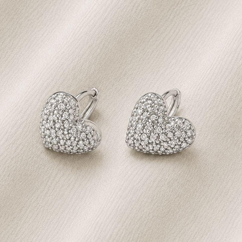 ARGOLA CORACAO MICRO ZIRCONIA