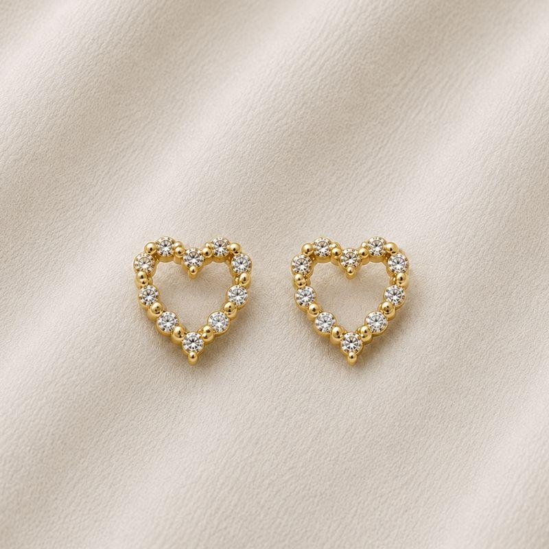 BRINCO CORACAO ZIRCONIA