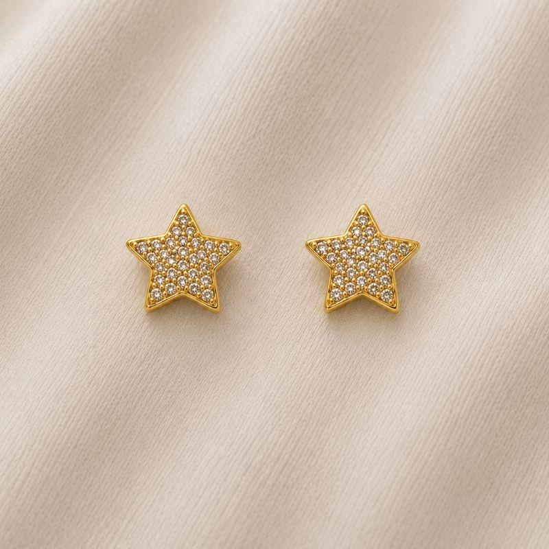 BRINCO ESTRELA CRAVEJADO