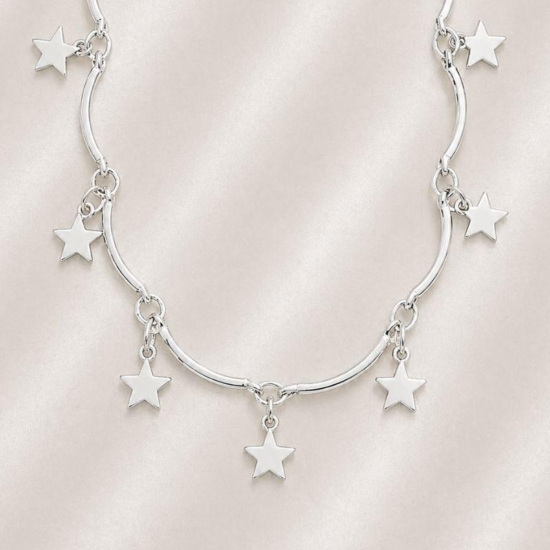 COLAR ARCOS E ESTRELAS
