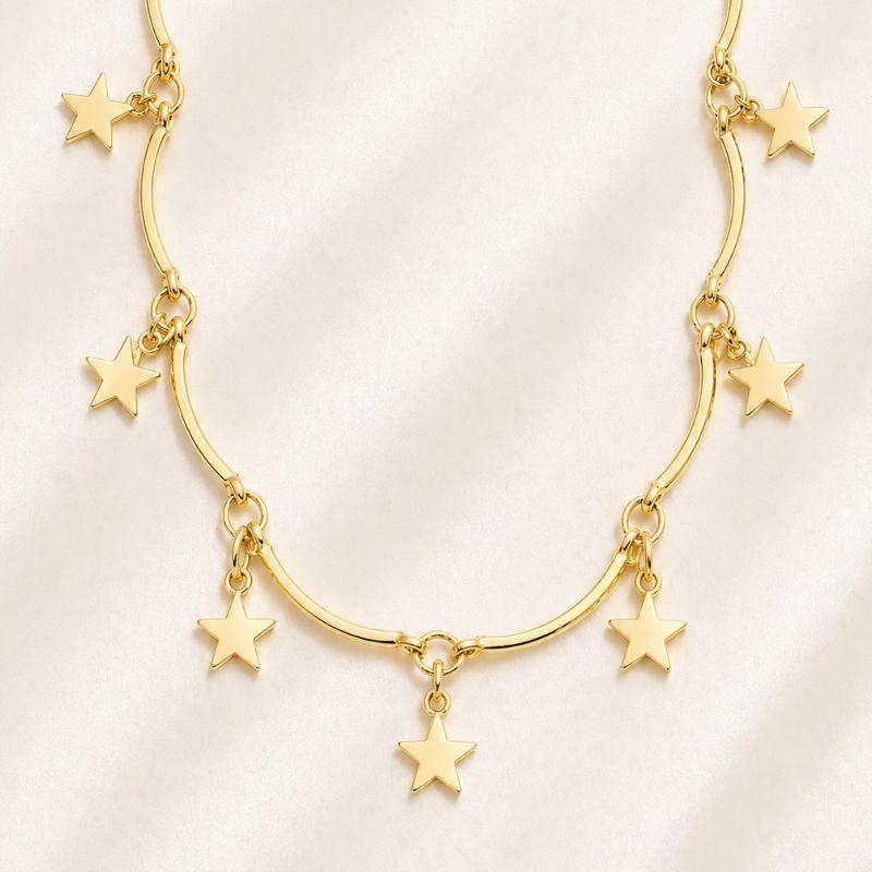 COLAR ARCOS E ESTRELAS