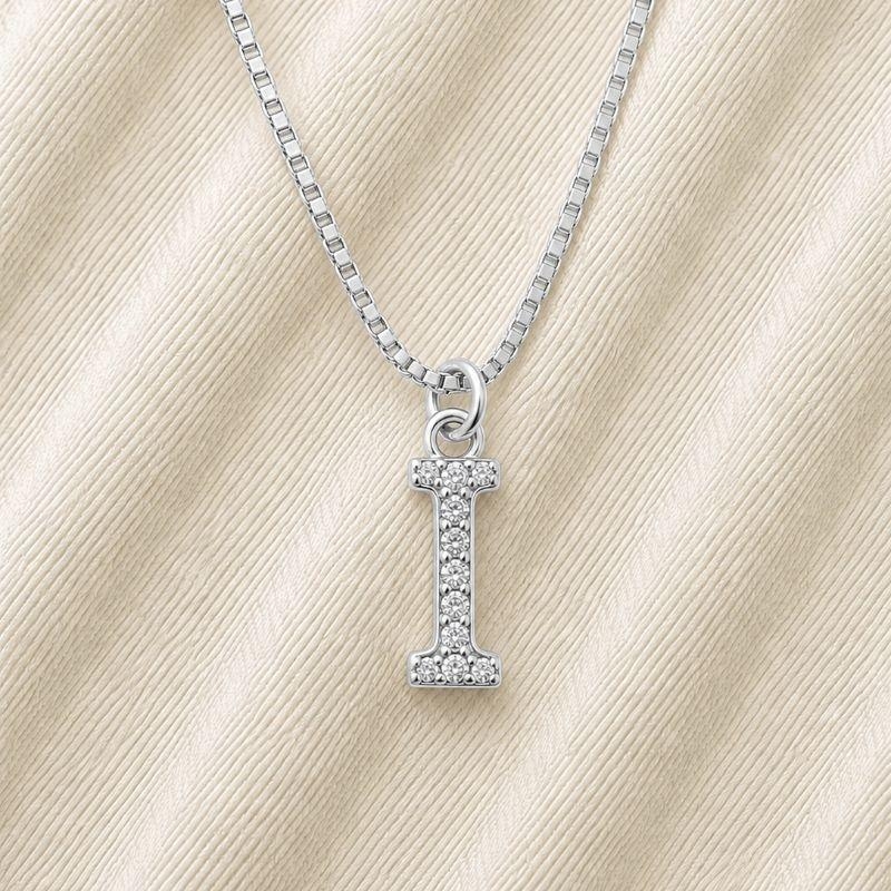 COLAR LETRA ZIRCONIA I