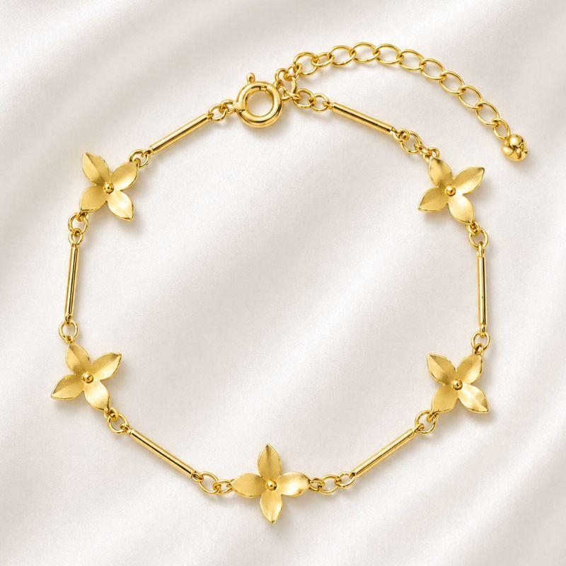 PULSEIRA BARINHAS COM FLORES