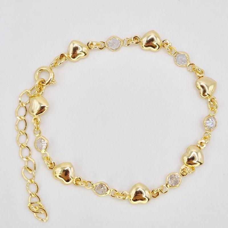 PULSEIRA CORACAO CRAVEJADA